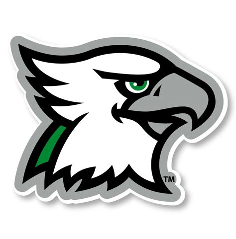 North Dakota Fighting Hawks Vinyl Mascot Decal Sticker - Etsy