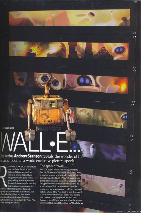 New Wall-E Concept Art and Photos | FirstShowing.net