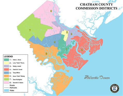 Chatham County, Georgia | District Maps