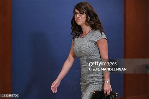 Representative Lauren Boebert arrives to vote for the new Republican ...