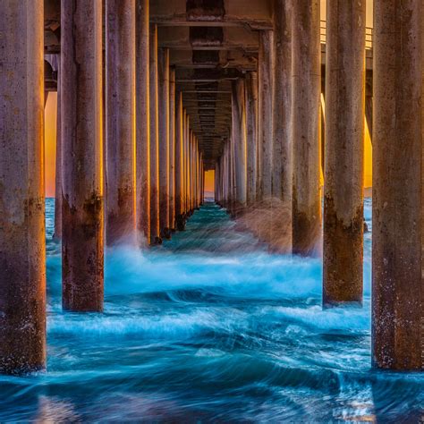 Hunting Beach Pier Wall Art | Photography