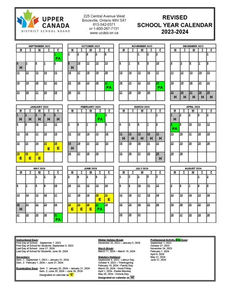 School Calendars – Student Transportation of Eastern Ontario