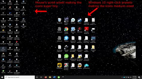 How To Make Desktop Icons Smaller in Windows 10