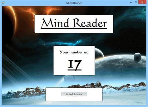 Mind Reader 1.0.0.0 - Download, Screenshots