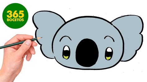 COMO DIBUJAR KOALA KAWAII PASO A PASO - Dibujos kawaii faciles - How to ...