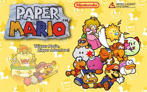 🔥 [50+] Super Paper Mario Wallpapers | WallpaperSafari