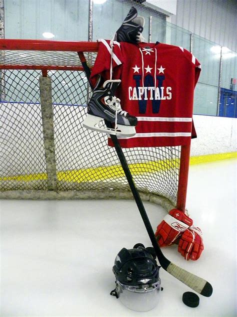 Washington Capitals Winter Classic 2015 Jersey Photograph by Lisa Wooten