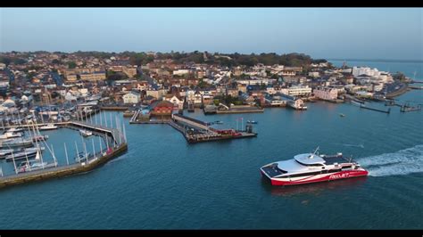 Cowes harbour - YouTube