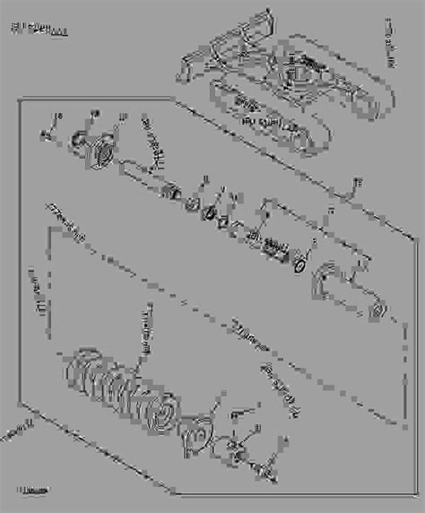 ADJUSTER (RUBBER TRACK) - EXCAVATOR John Deere 27C - EXCAVATOR - 27C ...