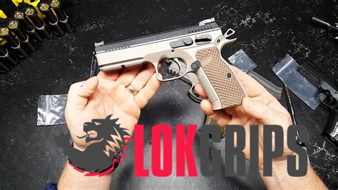 LOK Grips Install and Review!! BEST CZ GRIPS EVER MADE - YouTube