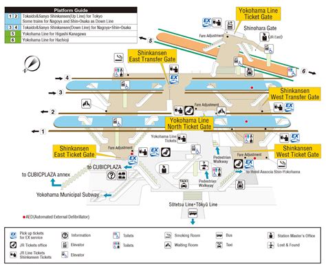 Maps of station layouts | Central Japan Railway Company