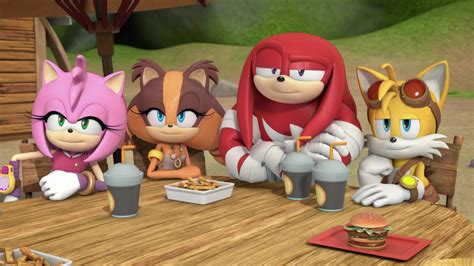 Amy Sticks Knuckles and Tails by SonicBoomGirl23 on DeviantArt