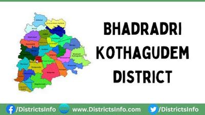 Bhadradri Kothagudem District With Mandals and Tourist Places