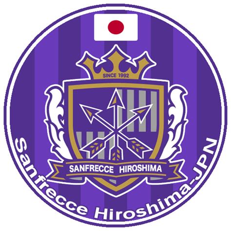 Escudos de Futebol de Botão LH: Sanfrecce Hiroshima (Japão)