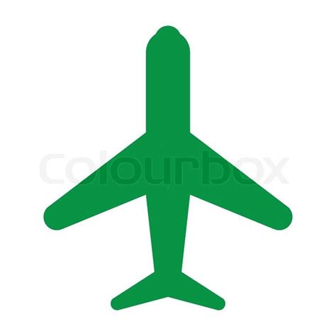 Image result for illustration of a green plane | Green, Stock vector, Vector icons