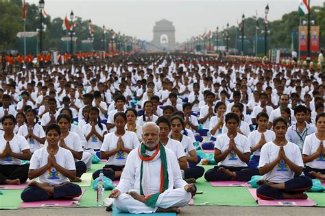 Bend It Like Narendra: Modi Turns to Tradition With Yoga - WSJ