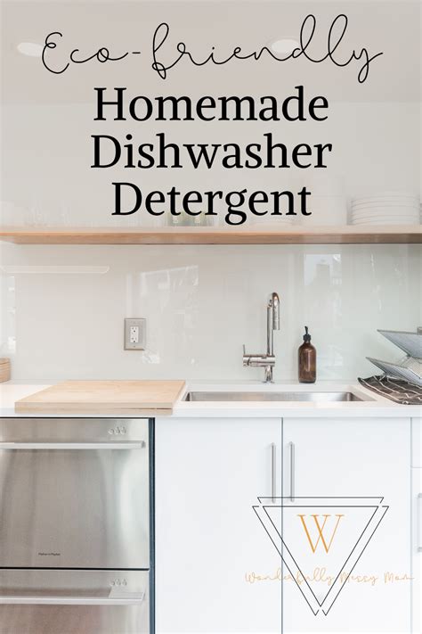 Eco-friendly Homemade Dishwasher Detergent | Homemade dishwasher ...