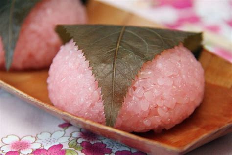 Sakura Mochi (Wagashi) - Rezept aus der japanischen Küche