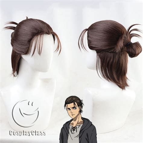 Attack on Titan The Final Season Eren Yeager Cosplay Wig - CosplayClass