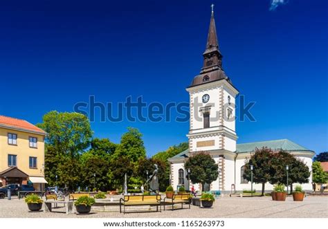 Hjo Sweden July 2 2018 Village Stock Photo (Edit Now) 1165263973