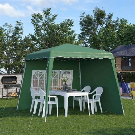 Pop Up Gazebo With Two Sides - Outdoor Shelter | Gazebo Sale