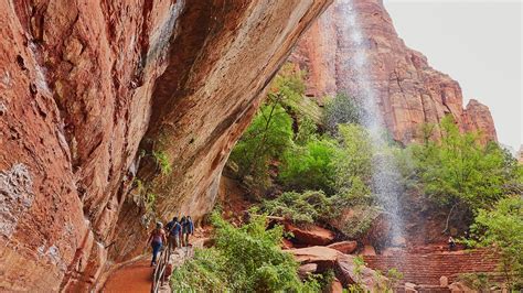 Emerald Pools Waterfall - Utah National Park Trips