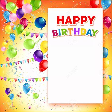 Happy Birthday Poster Template Free - Printable Templates