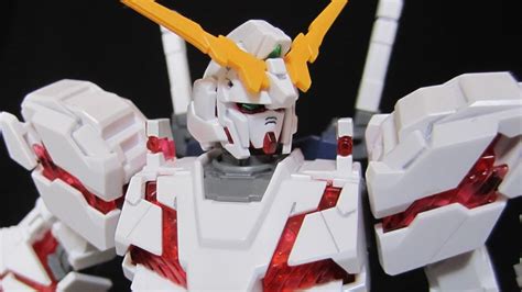 HGUC Unicorn Gundam (Part 3: MS) Destroy Mode Gundam UC gunpla review - YouTube