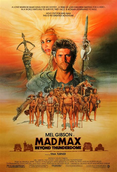 Mad Max Beyond Thunderdome Movie Poster Print and Canvas Print | Etsy