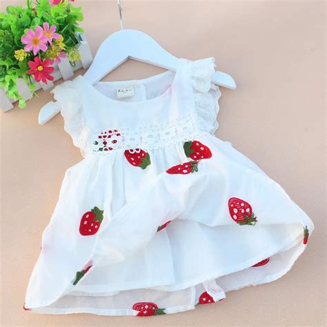 New 2016 Spring Baby Girl Cotton Dresses Sleeveless Beautiful Flower ...