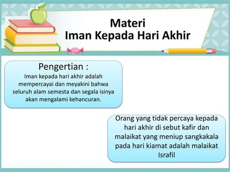 LKPD AKIDAH AKHLAK IMAN KEPADA HARI AKHIR | PPT