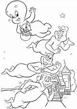 Casper The Friendly Ghost Coloring Pages For Children  sketch template