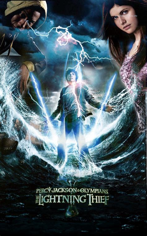 Percy Jackson and lightning thief movie poster 2 | Percy jackson, Percy ...