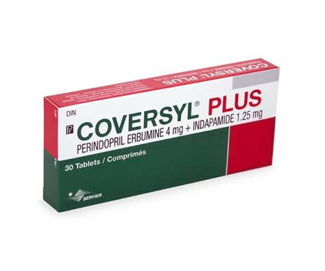 Buy Coversyl Plus (perindopril/indapamide) 30 tab online aipctshop.com