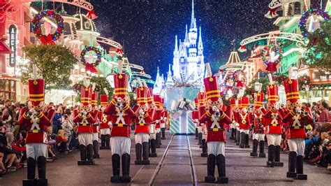 Mickey's Once Upon A Christmastime Parade at Very Merry Christmas Party - with Princesses ...