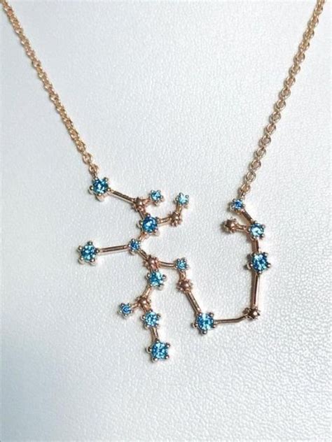 Celestina's Choise: Sagittarius 14k gold necklace, Celestial birthstone necklace, Zodiac jewelry ...