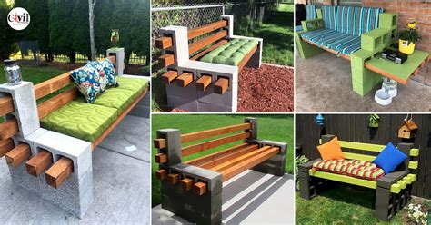 Concrete Bench Diy