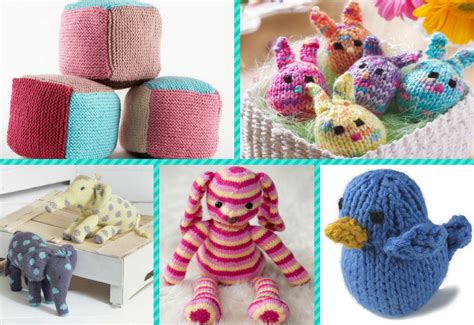 10 (Free) Beginner Knitting Patterns for Fun Toys! | Knitting Women