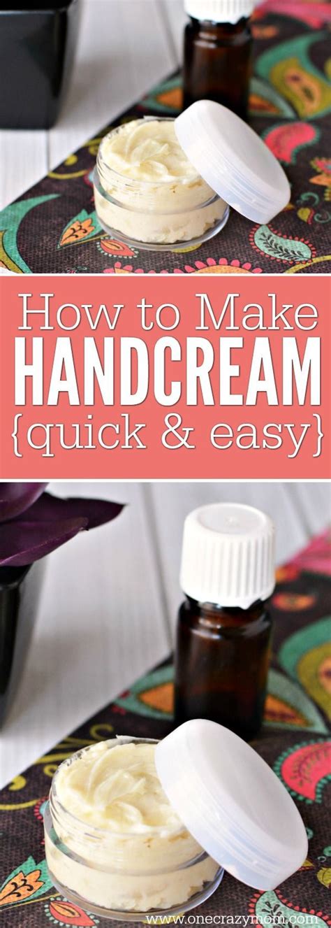 Easy DIY Homemade Hand Cream | Recipe | Hand cream homemade, Homemade lotion recipe, Diy hand cream