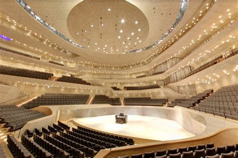 Screenshot of Elbphilharmonie Hamburg, via Google Arts and Culture. Theatrical Scenery, Hall ...