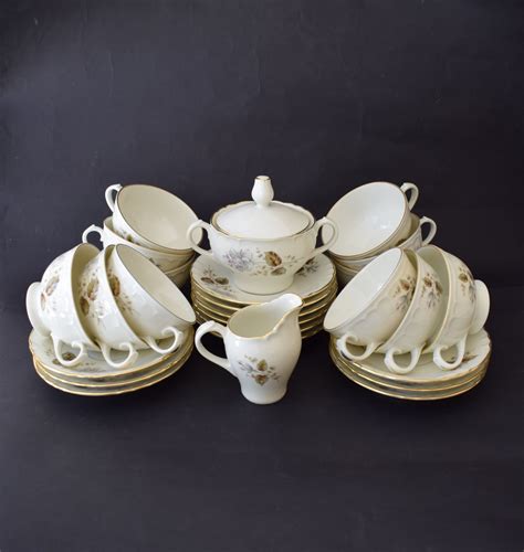 Vintage Richard Ginori Tea Set Collectable Tea Service - Etsy Denmark