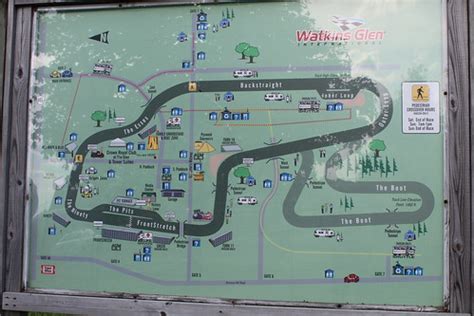 Watkins Glen International track map | We camped on the flat… | Flickr