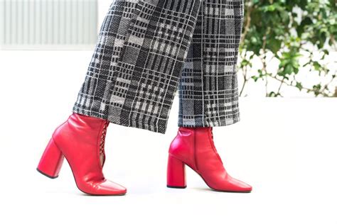 Red Boots Outfit | POPSUGAR Fashion