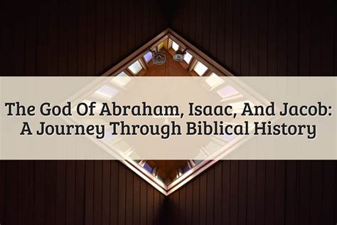 Revealing The Divine God Of Abraham Isaac and Jacob (2024)