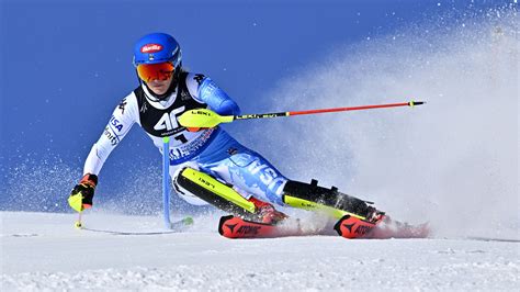 Mikaela Shiffrin Falls Short of Gold in Slalom at the World Championships - The New York Times