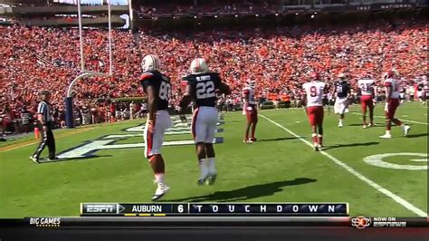 10/06/2012 Arkansas vs Auburn Football Highlights - YouTube