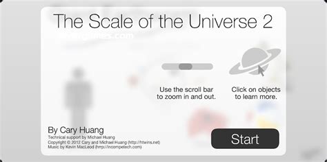 The Scale of the Universe 2 - Play The Scale of the Universe 2 Online ...