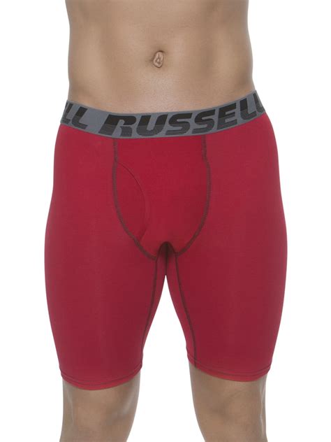 Russell - Men's Active Performance Long Leg Boxer Brief - Walmart.com - Walmart.com