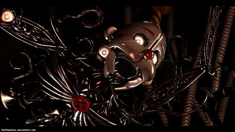 [FnaF-Sfm poster] Ennard by Teetheyhatty on DeviantArt