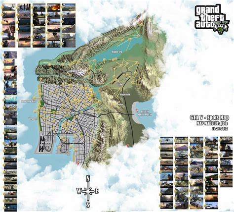 GTA 5 Fans Attempt To Piece Together Map of Los Santos Based on Screenshots